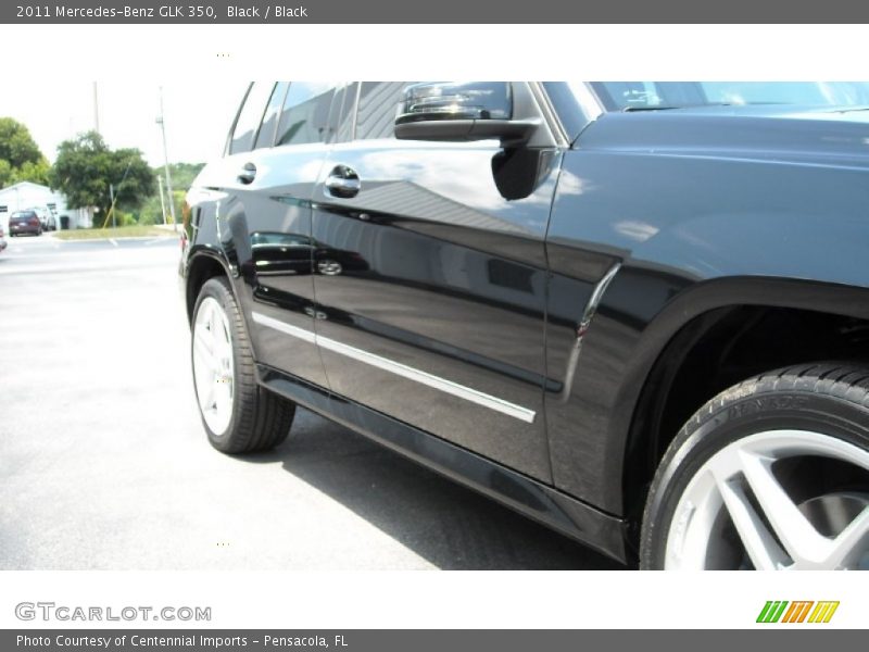 Black / Black 2011 Mercedes-Benz GLK 350