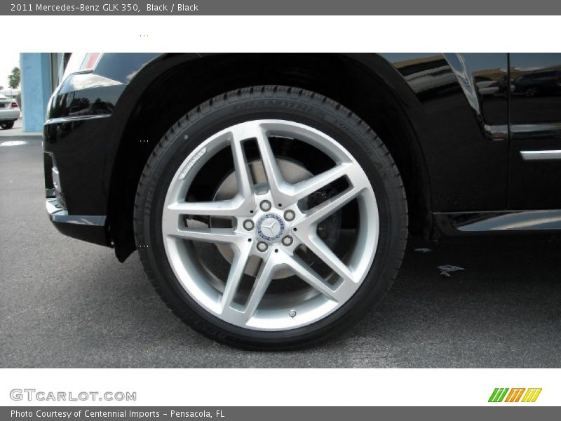 Black / Black 2011 Mercedes-Benz GLK 350