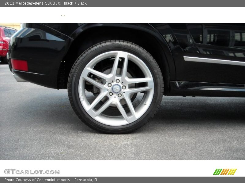 Black / Black 2011 Mercedes-Benz GLK 350