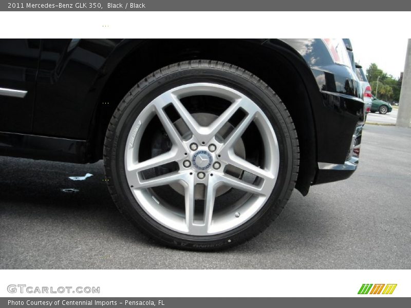 Black / Black 2011 Mercedes-Benz GLK 350