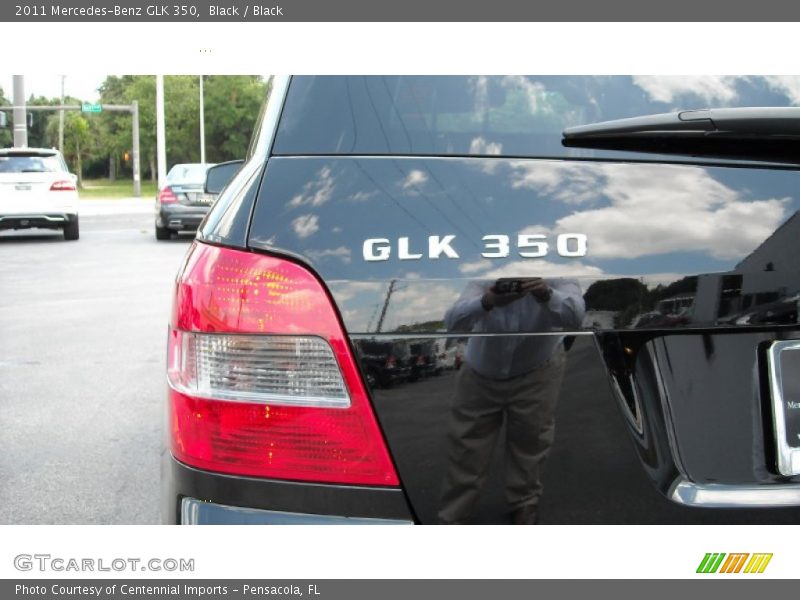 Black / Black 2011 Mercedes-Benz GLK 350