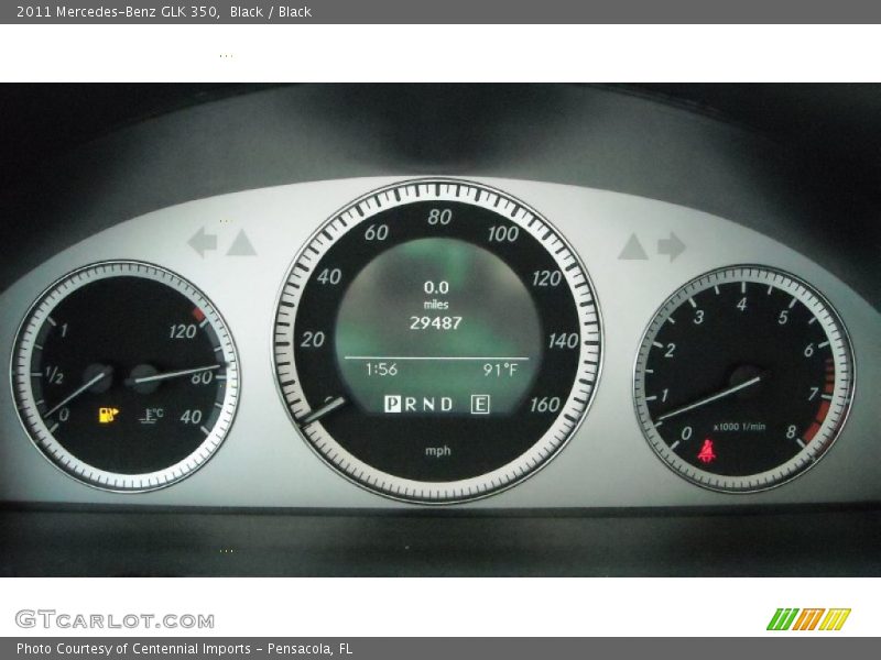 Black / Black 2011 Mercedes-Benz GLK 350