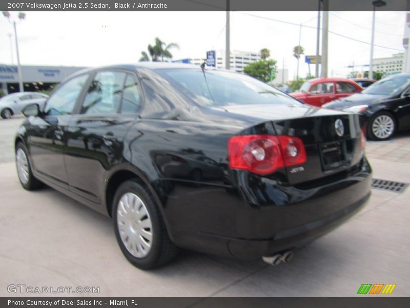 Black / Anthracite 2007 Volkswagen Jetta 2.5 Sedan