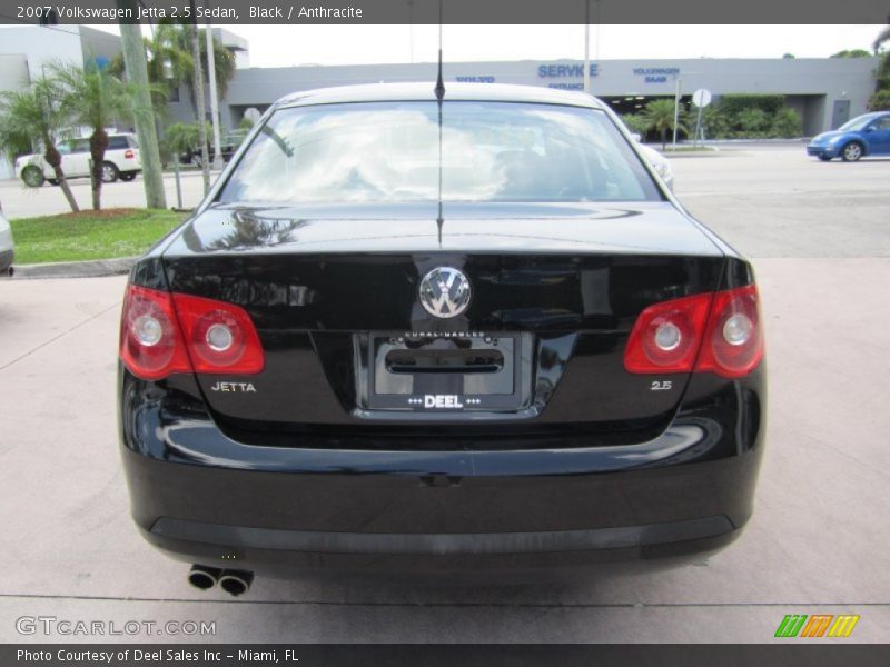 Black / Anthracite 2007 Volkswagen Jetta 2.5 Sedan