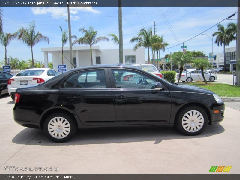 Black / Anthracite 2007 Volkswagen Jetta 2.5 Sedan