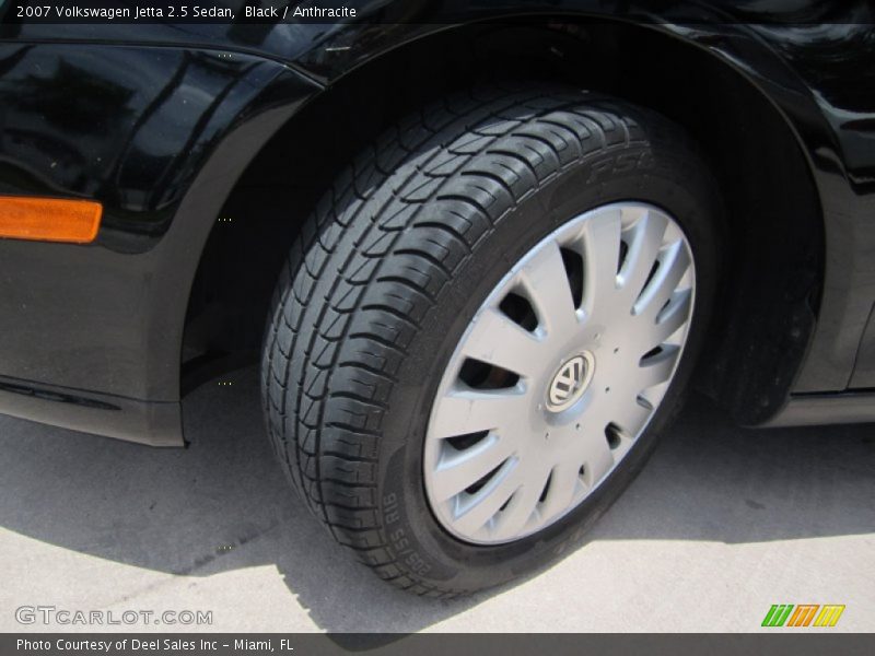 Black / Anthracite 2007 Volkswagen Jetta 2.5 Sedan