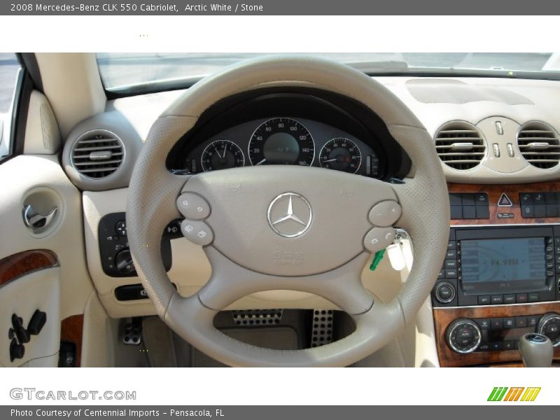  2008 CLK 550 Cabriolet Steering Wheel