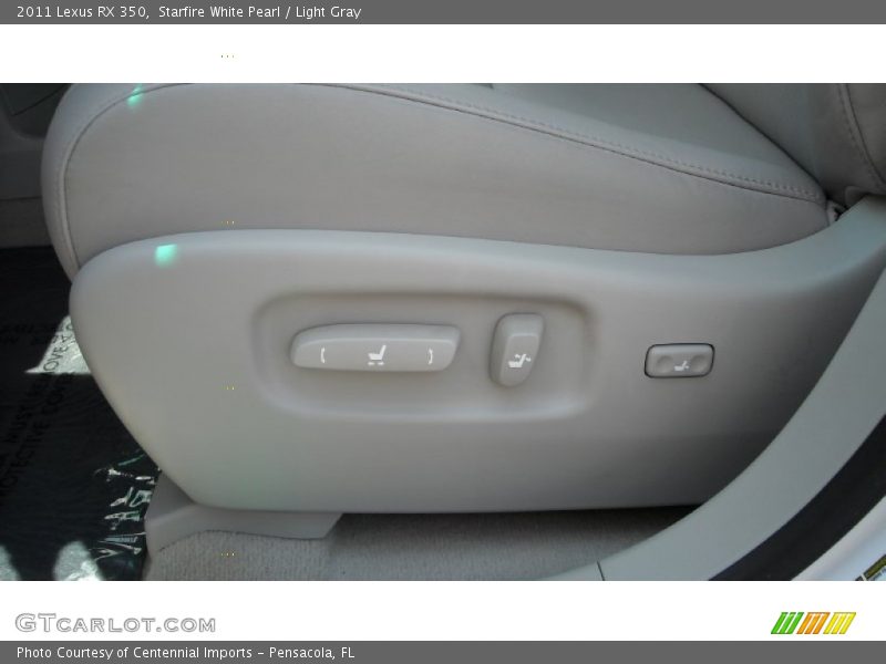 Front Seat of 2011 RX 350