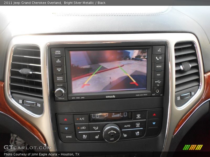 Bright Silver Metallic / Black 2011 Jeep Grand Cherokee Overland