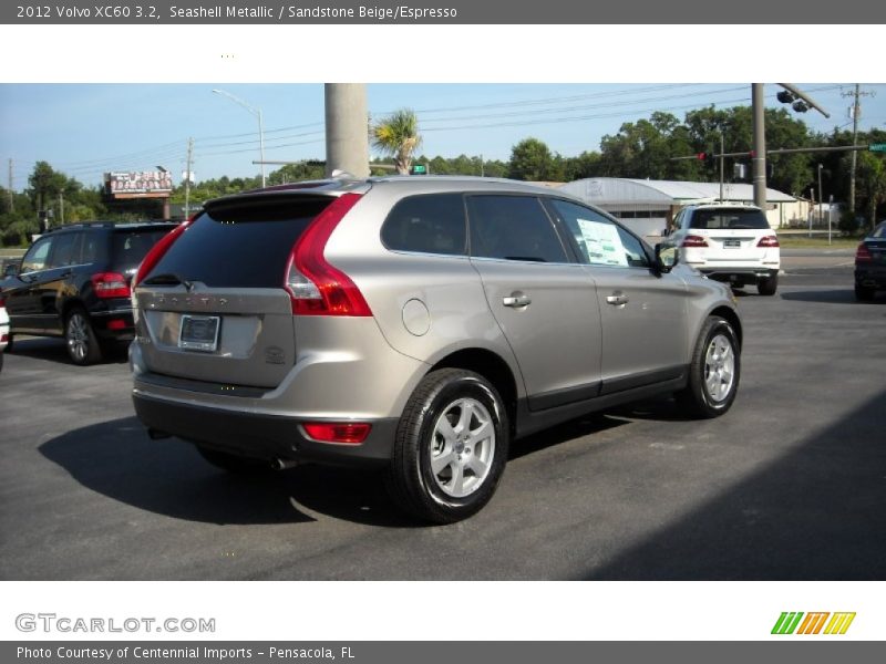 Seashell Metallic / Sandstone Beige/Espresso 2012 Volvo XC60 3.2