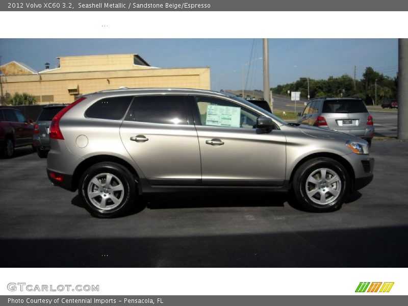 Seashell Metallic / Sandstone Beige/Espresso 2012 Volvo XC60 3.2
