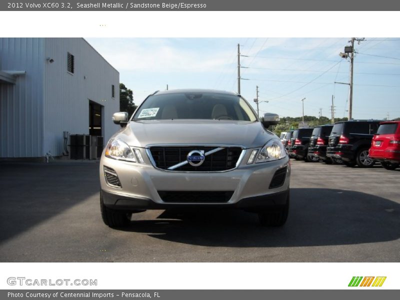 Seashell Metallic / Sandstone Beige/Espresso 2012 Volvo XC60 3.2