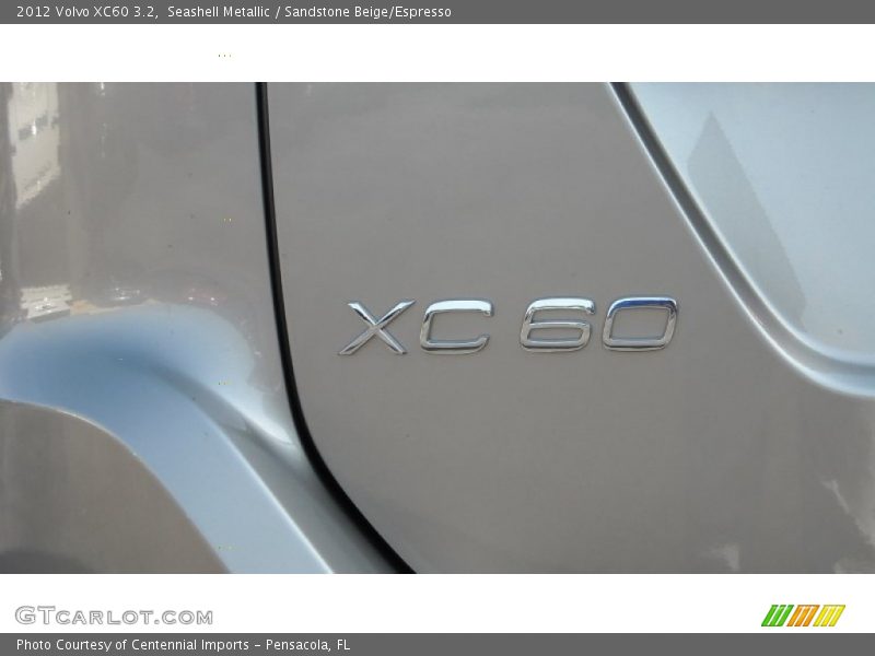 Seashell Metallic / Sandstone Beige/Espresso 2012 Volvo XC60 3.2