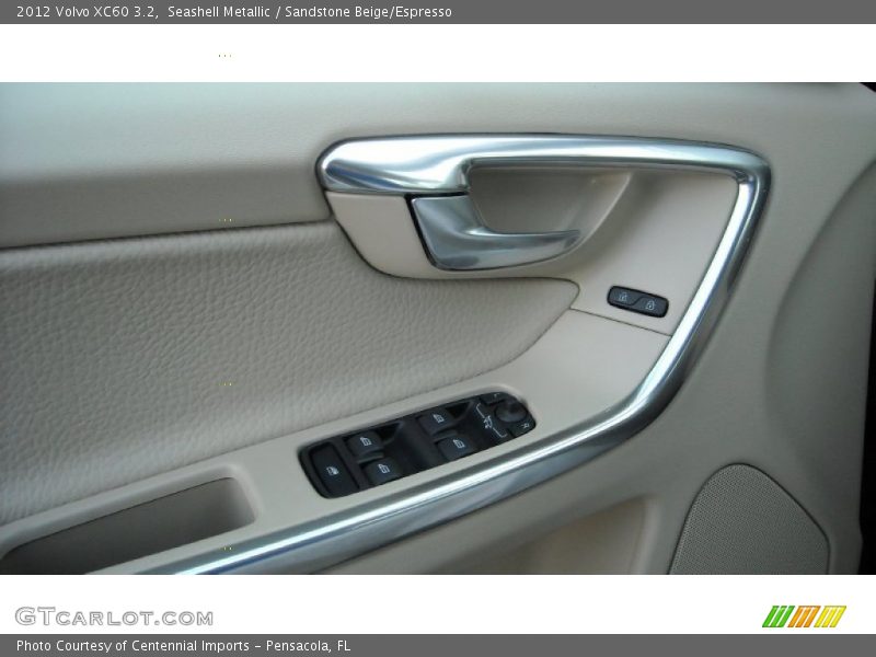 Seashell Metallic / Sandstone Beige/Espresso 2012 Volvo XC60 3.2