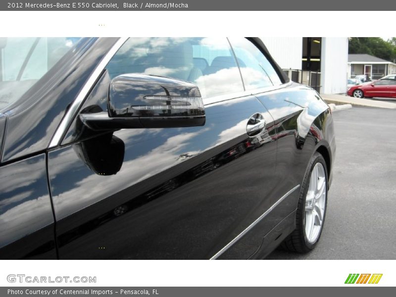 Black / Almond/Mocha 2012 Mercedes-Benz E 550 Cabriolet