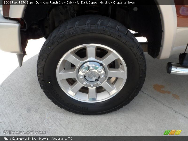  2008 F350 Super Duty King Ranch Crew Cab 4x4 Wheel