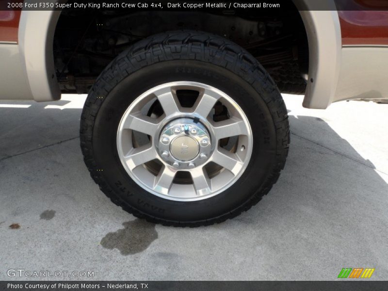  2008 F350 Super Duty King Ranch Crew Cab 4x4 Wheel