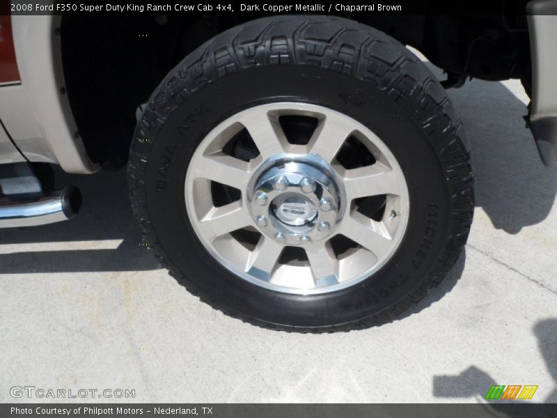  2008 F350 Super Duty King Ranch Crew Cab 4x4 Wheel