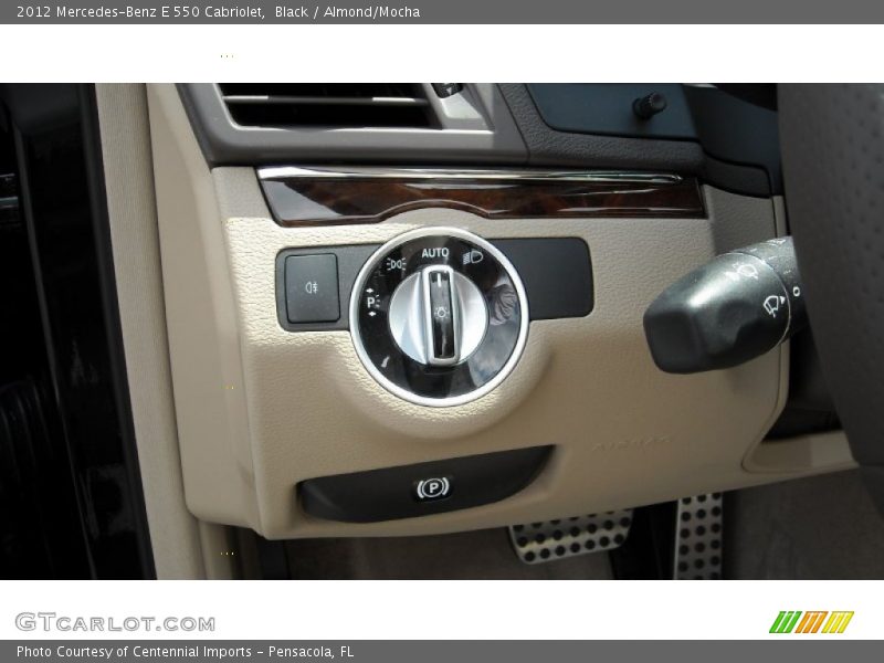 Black / Almond/Mocha 2012 Mercedes-Benz E 550 Cabriolet