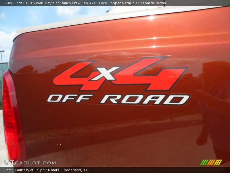  2008 F350 Super Duty King Ranch Crew Cab 4x4 Logo