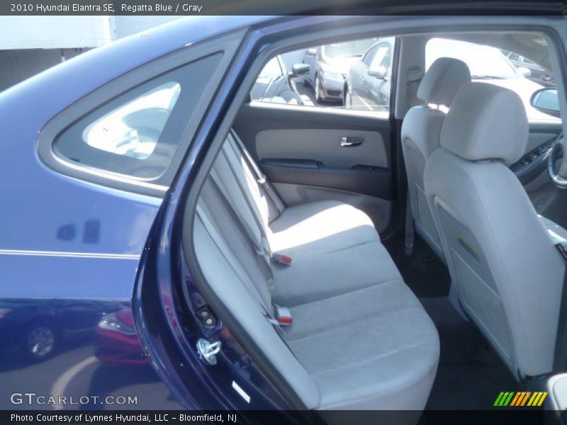 Regatta Blue / Gray 2010 Hyundai Elantra SE