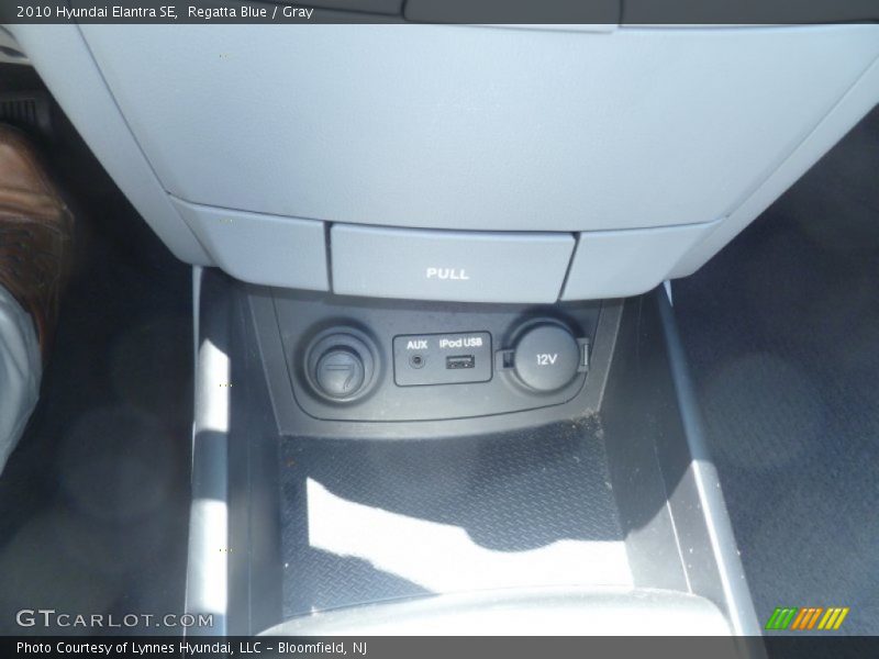 Regatta Blue / Gray 2010 Hyundai Elantra SE