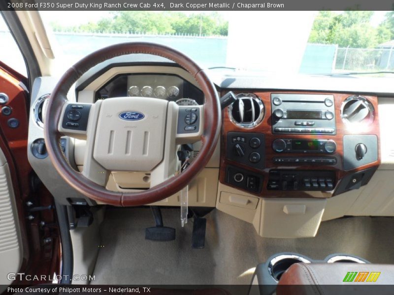 Dashboard of 2008 F350 Super Duty King Ranch Crew Cab 4x4