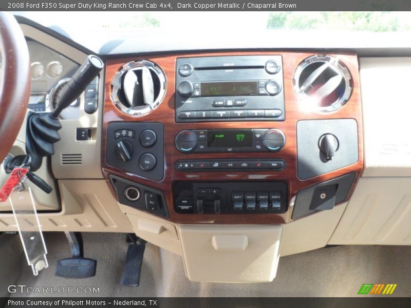 Controls of 2008 F350 Super Duty King Ranch Crew Cab 4x4