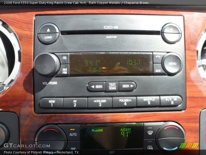 Audio System of 2008 F350 Super Duty King Ranch Crew Cab 4x4