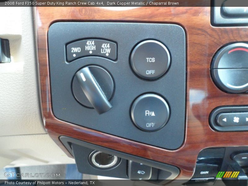 Controls of 2008 F350 Super Duty King Ranch Crew Cab 4x4