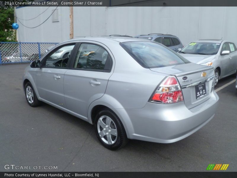 Cosmic Silver / Charcoal 2010 Chevrolet Aveo LT Sedan