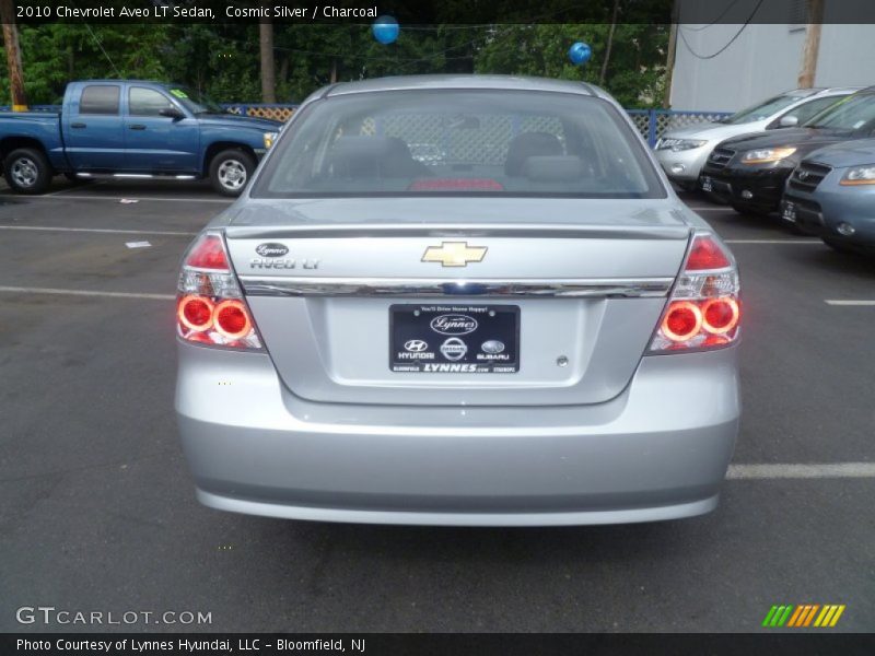 Cosmic Silver / Charcoal 2010 Chevrolet Aveo LT Sedan