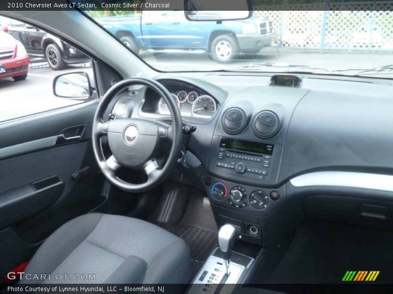Cosmic Silver / Charcoal 2010 Chevrolet Aveo LT Sedan