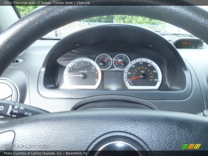 Cosmic Silver / Charcoal 2010 Chevrolet Aveo LT Sedan