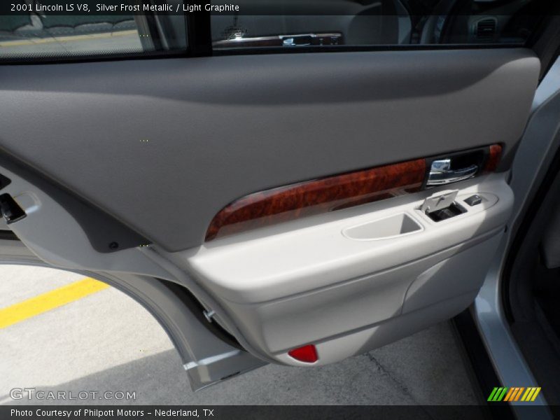 Silver Frost Metallic / Light Graphite 2001 Lincoln LS V8
