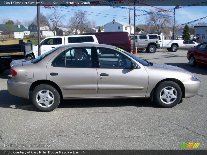 Sandrift Metallic / Graphite 2004 Chevrolet Cavalier Sedan