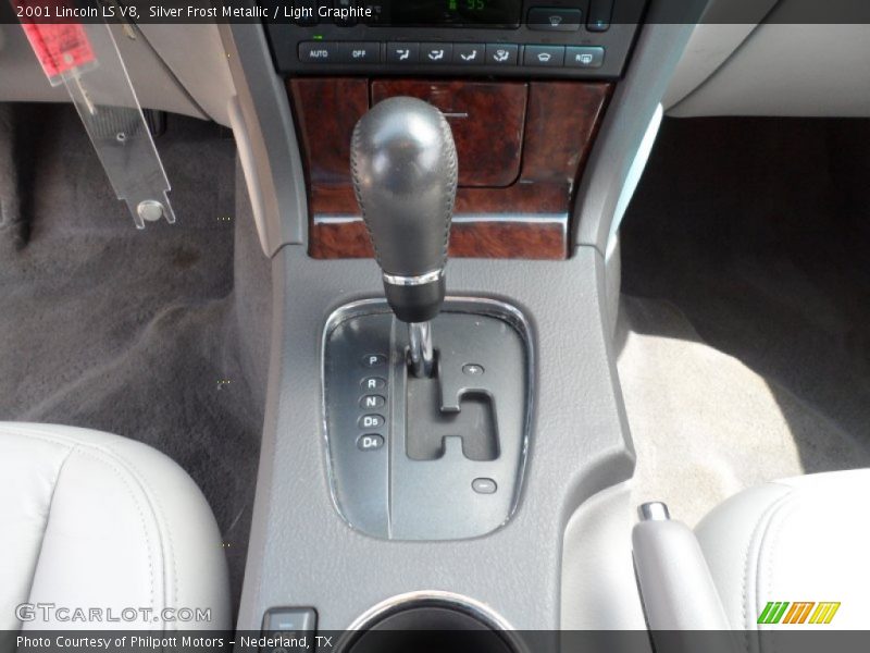 Silver Frost Metallic / Light Graphite 2001 Lincoln LS V8