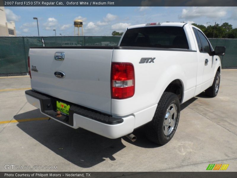 Oxford White / Medium Flint 2007 Ford F150 STX Regular Cab