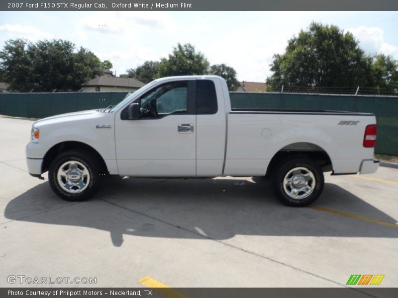 Oxford White / Medium Flint 2007 Ford F150 STX Regular Cab