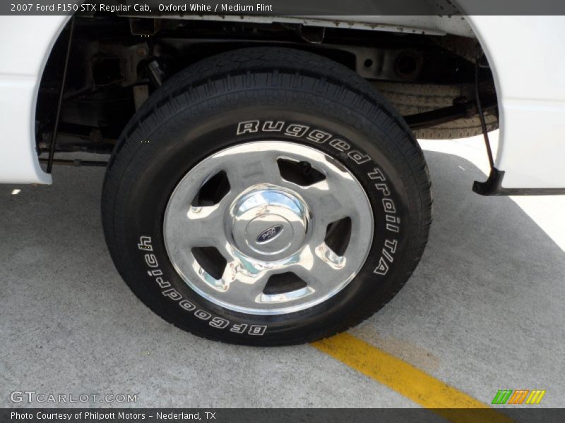 Oxford White / Medium Flint 2007 Ford F150 STX Regular Cab