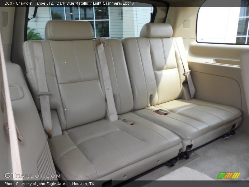Dark Blue Metallic / Light Cashmere/Ebony 2007 Chevrolet Tahoe LTZ