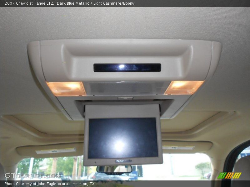 Dark Blue Metallic / Light Cashmere/Ebony 2007 Chevrolet Tahoe LTZ