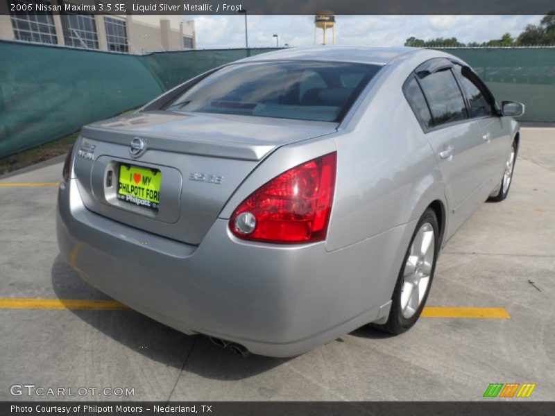 Liquid Silver Metallic / Frost 2006 Nissan Maxima 3.5 SE