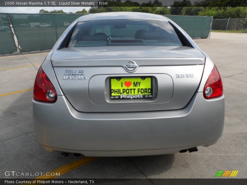 Liquid Silver Metallic / Frost 2006 Nissan Maxima 3.5 SE