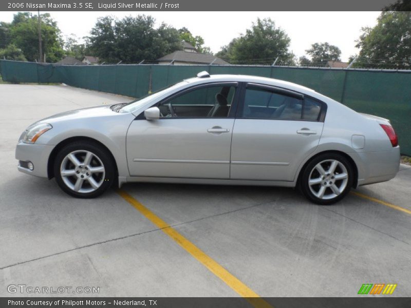 Liquid Silver Metallic / Frost 2006 Nissan Maxima 3.5 SE