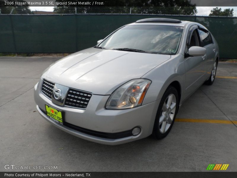 Liquid Silver Metallic / Frost 2006 Nissan Maxima 3.5 SE