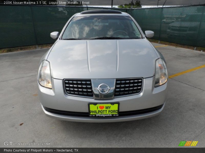 Liquid Silver Metallic / Frost 2006 Nissan Maxima 3.5 SE