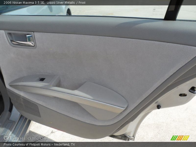 Liquid Silver Metallic / Frost 2006 Nissan Maxima 3.5 SE