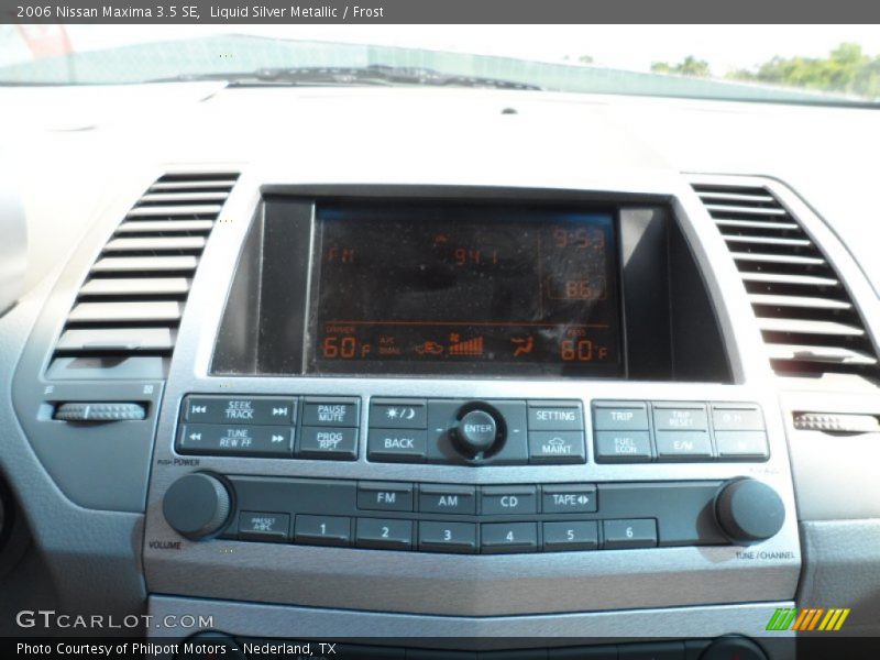 Liquid Silver Metallic / Frost 2006 Nissan Maxima 3.5 SE