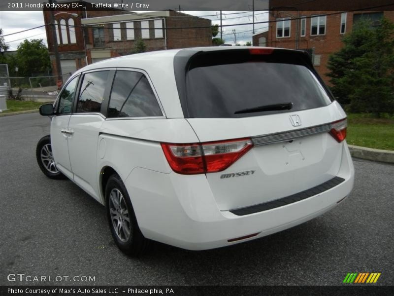 Taffeta White / Gray 2011 Honda Odyssey EX-L